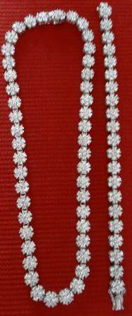 Collier & Armband Diamant mit Markasiten Nr. 3