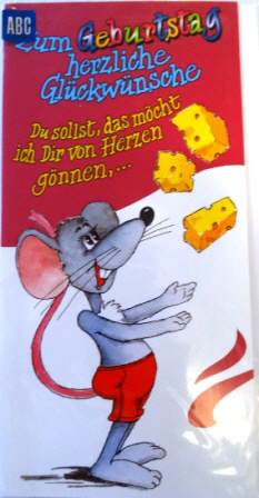 Karte Maus am Käse werfen